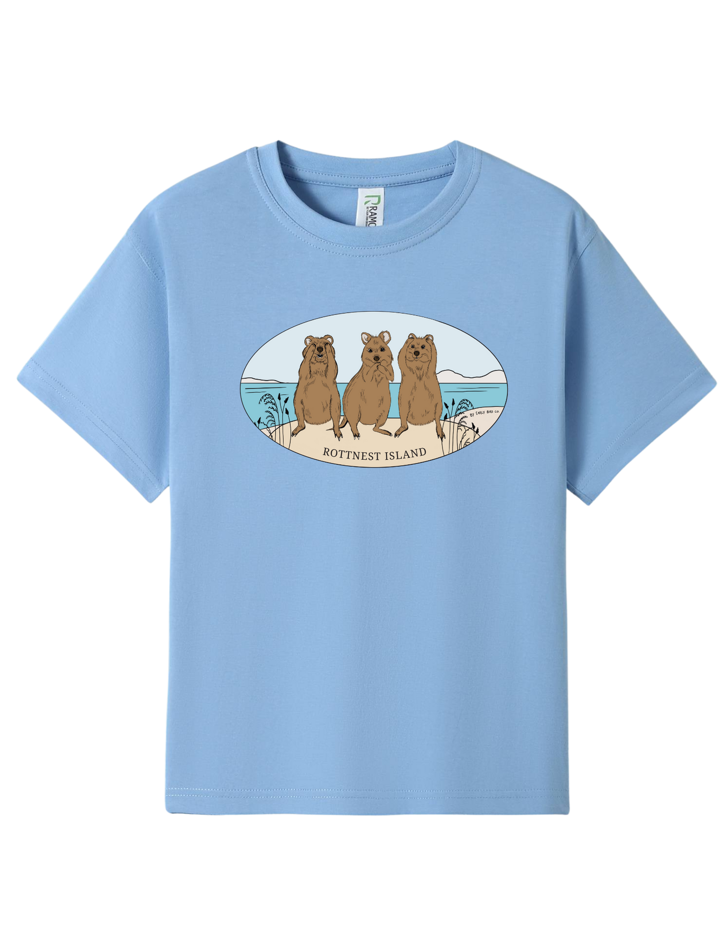 Hear No Speak No Quokka Kids Tee