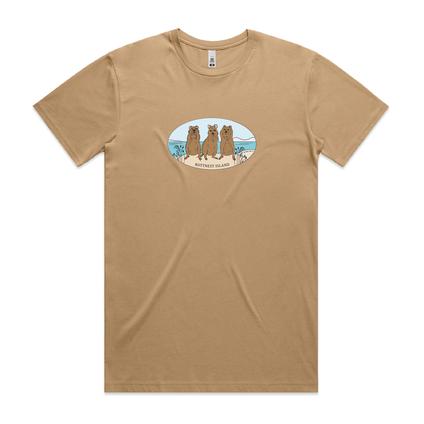 Hear No Speak No See No Quokkas Mens Tee