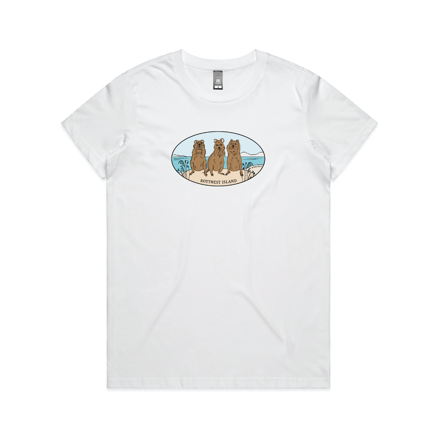 Hear No Speak No See No Quokkas Womens Tee