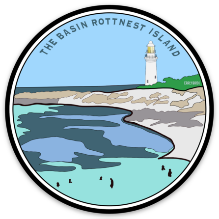The Basin - Sticker