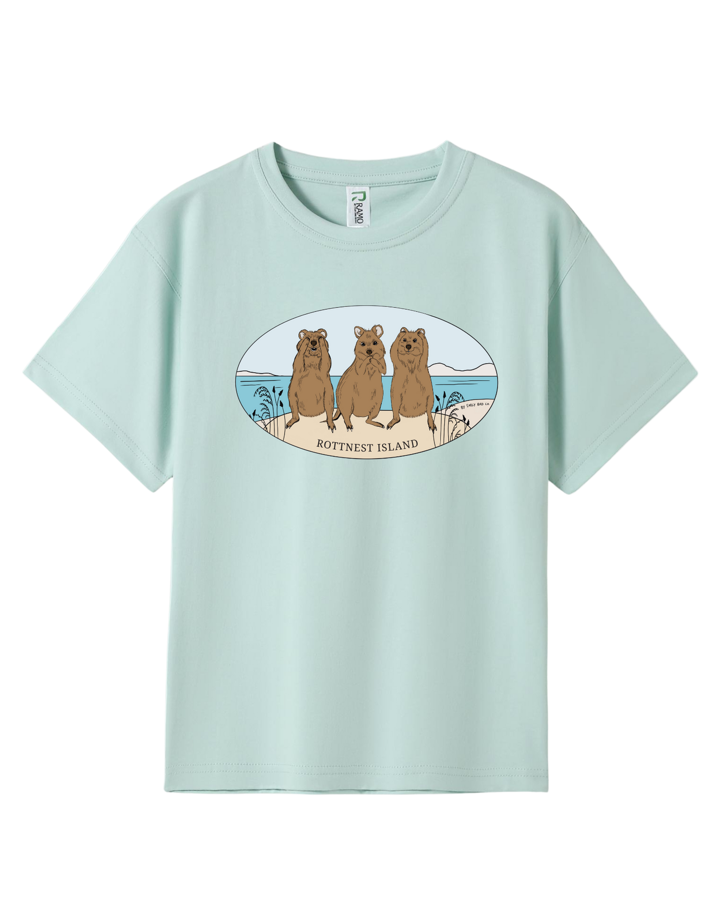 Hear No Speak No Quokka Kids Tee