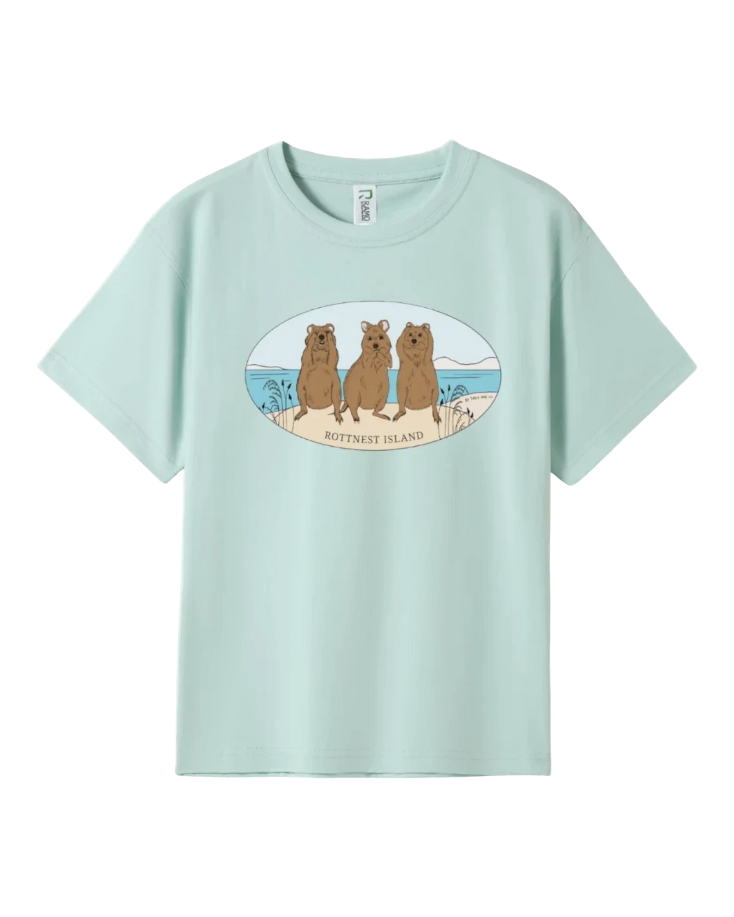Hear No Speak No Quokka Kids Tee