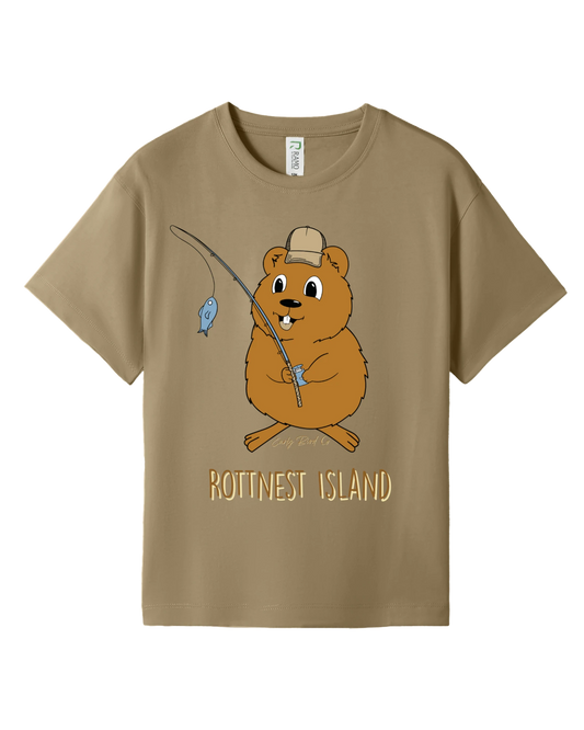 Fishing Quokka Kids Tee