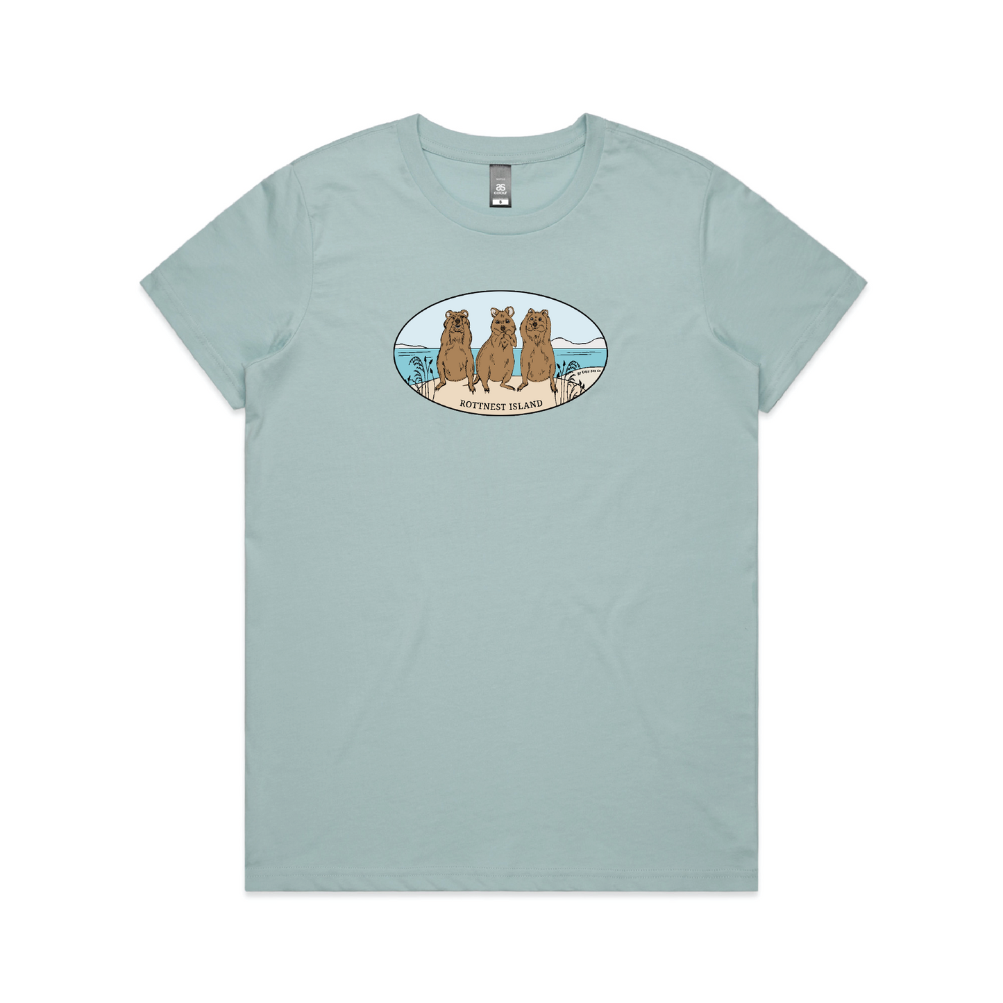 Hear No Speak No See No Quokkas Womens Tee