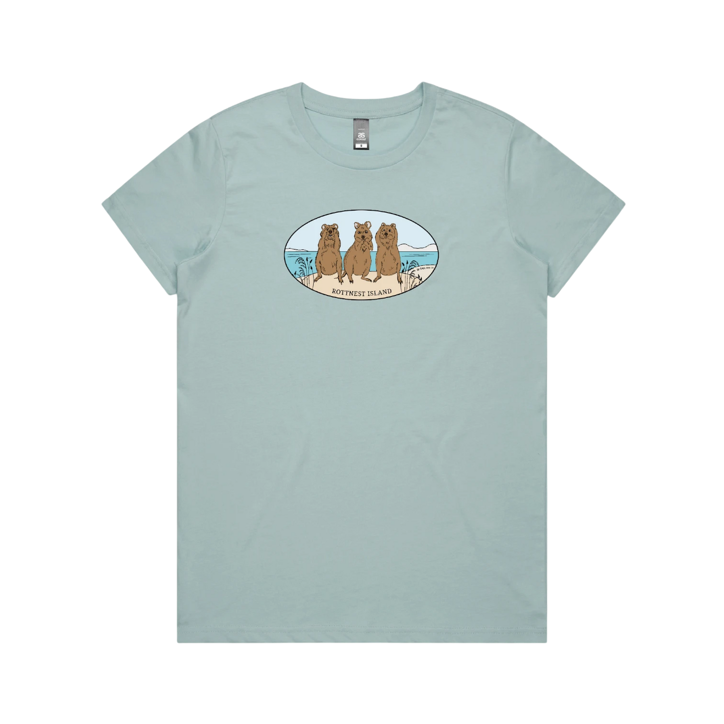Hear No Speak No See No Quokkas Womens Tee