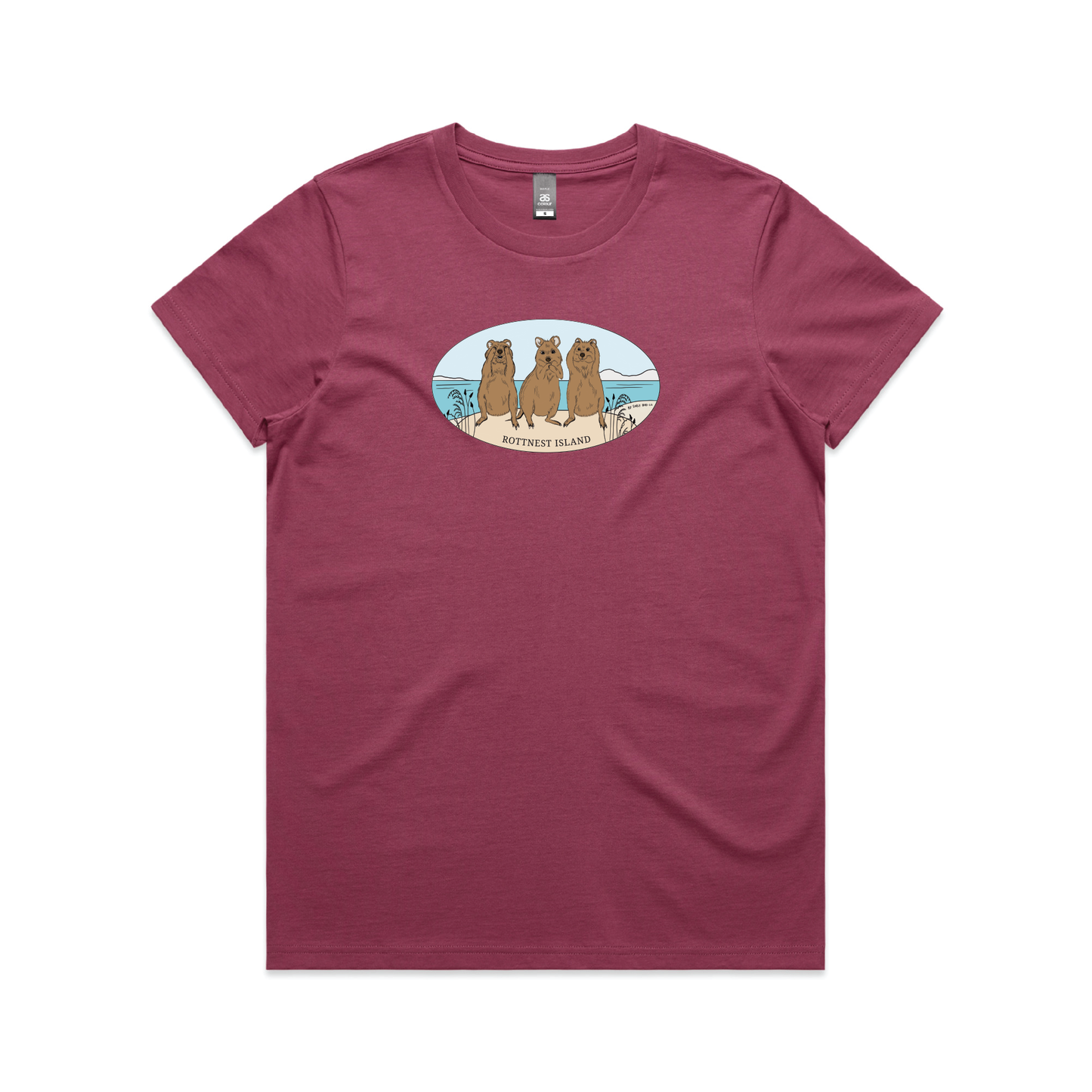 Hear No Speak No See No Quokkas Womens Tee