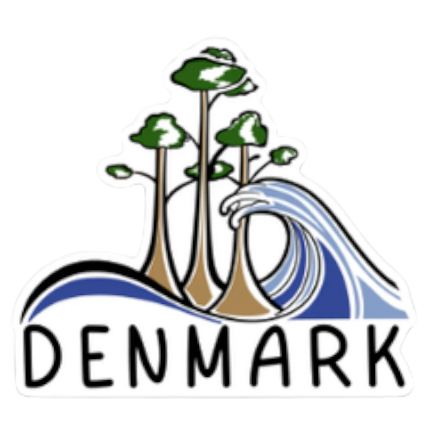 Denmark sticker