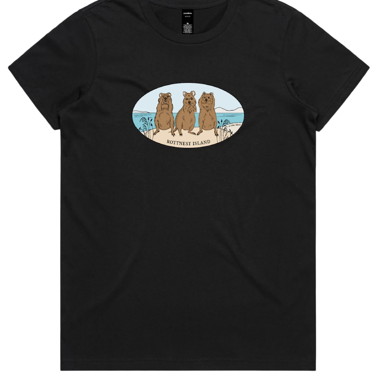 Hear No Speak No See No Quokkas Womens Tee